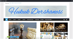 Desktop Screenshot of hukukdershanesi.com